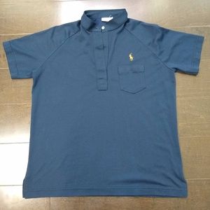 Evan-Picone | Polo Shirt Short Sleeve Navy Blue